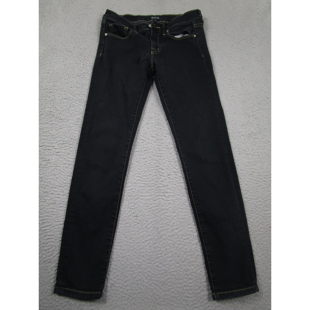 BDG Jeans Womens 27 Blue Denim Mid Rise Twig Ankle Skinny‎ Modern